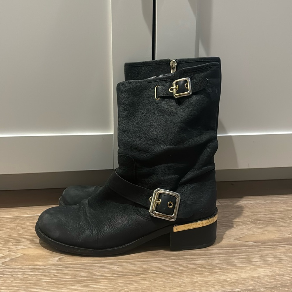 Vince camuto moto boots